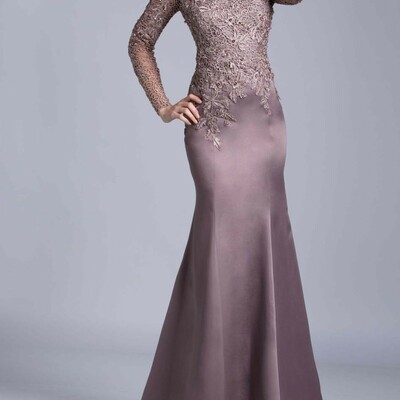  satin mother of the bride dresses for weddings women guest prom gowns for mom lace appliques mermaid godmother party 