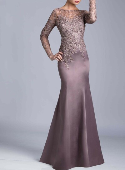  Satin Mother Of The Bride Dresses For weddings Women Guest Prom Gowns For Mom Lace Appliques Mermaid Godmother Party 