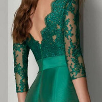 Mother Of The Bride Dress Olive Green Party Dresses For Weddings Woman Guest Elegant Long Applique Lace Mom Dressesues Mermaid Godmother Party  - Thumbnail 1