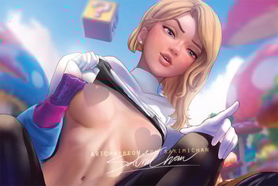 Spiderverse: Spider Gwen N-SFW Poster #N404