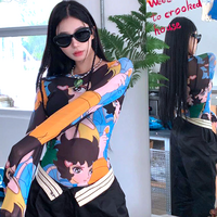 Y2K ANIME MESH TOP - Thumbnail 3