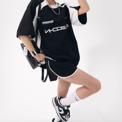 Retro sporty set ( top+shorts )  - Thumbnail 3