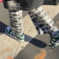 Free Shipping-ALL EYES ON YOU PANTS - Thumbnail 1