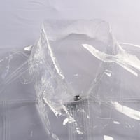 Hip-hop technology sense TPU jacket transparent plastic jacket stage costume - Thumbnail 6