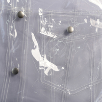 Hip-hop technology sense TPU jacket transparent plastic jacket stage costume - Thumbnail 7