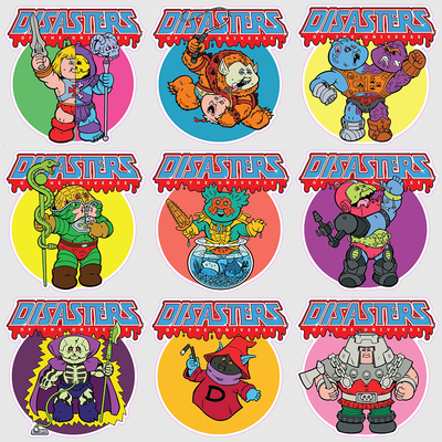 Dotu/gijokes vinyl stickers