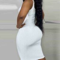 Women'S Cute Tight Sleeveless Dress - Thumbnail 2