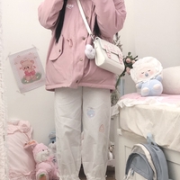 Pink White Sanrio My Melody Shoulder Messenger Bag - Thumbnail 6