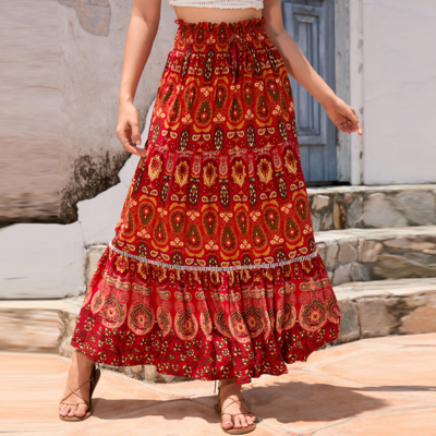 Fashion beach high waist skirt