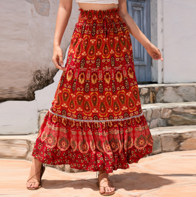 Fashion Beach High Waist Skirt