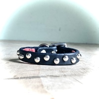 Tiny Dome Studs Wristband - Thumbnail 2