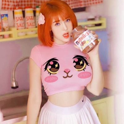 New m/l sakura cry baby emoji tee t-shirt