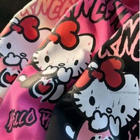 Graffiti Cat Print Hoodie - Thumbnail 6