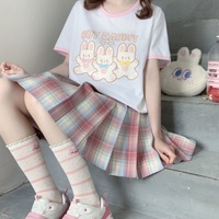 Rabbit Print Short Sleeve T-shirt  - Thumbnail 7