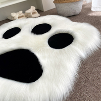 Cartoon Cat Claw Carpet Anime Plush Floor Mat - Thumbnail 1