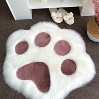 Cartoon Cat Claw Carpet Anime Plush Floor Mat - Thumbnail 2