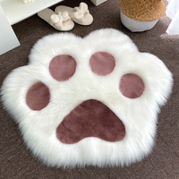 Cartoon Cat Claw Carpet Anime Plush Floor Mat - Thumbnail 5