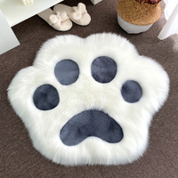 Cartoon Cat Claw Carpet Anime Plush Floor Mat - Thumbnail 6