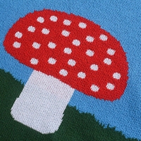 Mushroom Print Patchwork Sweater  - Thumbnail 6