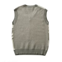 Swimming Duck Knit Sweater Vest - Thumbnail 3