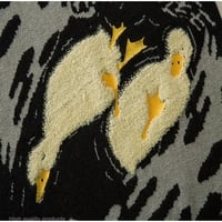 Swimming Duck Knit Sweater Vest - Thumbnail 8