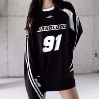 BAD BLOOD LONG SLEEVE T SHIRT - Thumbnail 2