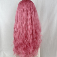 B4rbie pink curly long wig - Thumbnail 5