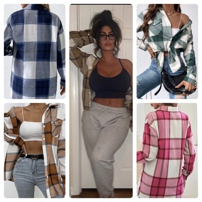 Flannel top-td - Thumbnail 1