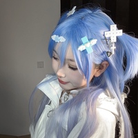 Y2K Goth Punk Cross Pendant Hairpin Hair Clip Hair Accessories - Thumbnail 1