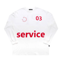 "SERVICE" LONG SLEEVE T SHIRT - Thumbnail 2