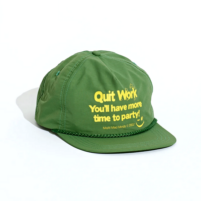 Quit work you'll have more time to party snapback - Thumbnail 3