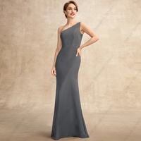 Elegant Three Quarter Mother of Bride/Groom Dresses for Women Ruffles 2023 Summer Beach Wedding Party Gown Vestido De Noche Chiffon - Thumbnail 6