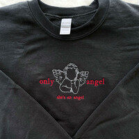 SHE'S AN ANGEL SWEATER  - Thumbnail 1
