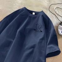 Bunny Pocket Print Short Sleeve T-shirt  - Thumbnail 3