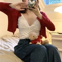 Heart Lace Tank Top - Thumbnail 4