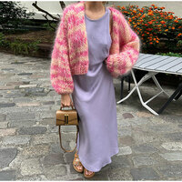 Pink Lantern Sleeve Sweater  - Thumbnail 7