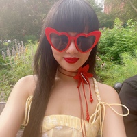 Star Bloom Choker ( Red ) - Thumbnail 5