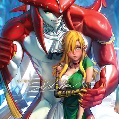 The fiancee ~fem link x sidon poster#518