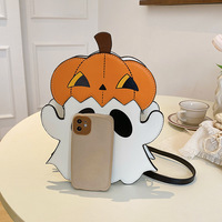 Halloween Pumpkin Ghost Bag - Thumbnail 2