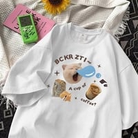 Cat Coffee Bakery Short Sleeve T-shirt  - Thumbnail 4