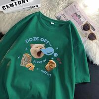 Cat Coffee Bakery Short Sleeve T-shirt  - Thumbnail 7