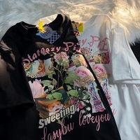 Aphrodite Flower Short Sleeve T-shirt  - Thumbnail 3