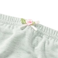 Green Rose Bow Strapless Mini Dress  - Thumbnail 3