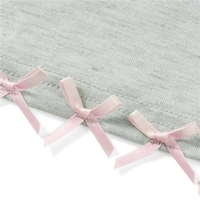 Green Rose Bow Strapless Mini Dress  - Thumbnail 4