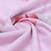 2PCS Pink Tulip Print Tube Top + Mini Skirt  - Thumbnail 8