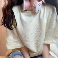 Japanese Anime Logo Short Sleeve T-shirt  - Thumbnail 1