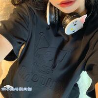 Japanese Anime Logo Short Sleeve T-shirt  - Thumbnail 8