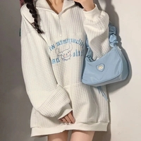 Japanese Anime Waffle Sweater  - Thumbnail 2