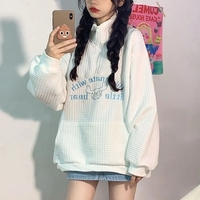 Japanese Anime Waffle Sweater  - Thumbnail 3