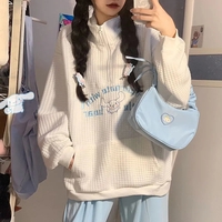 Japanese Anime Waffle Sweater  - Thumbnail 4